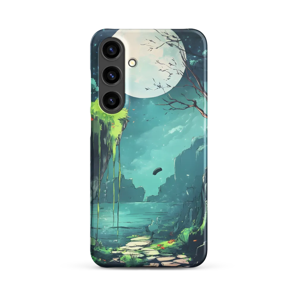 Moonlit Serenity: A Fantastical Landscape