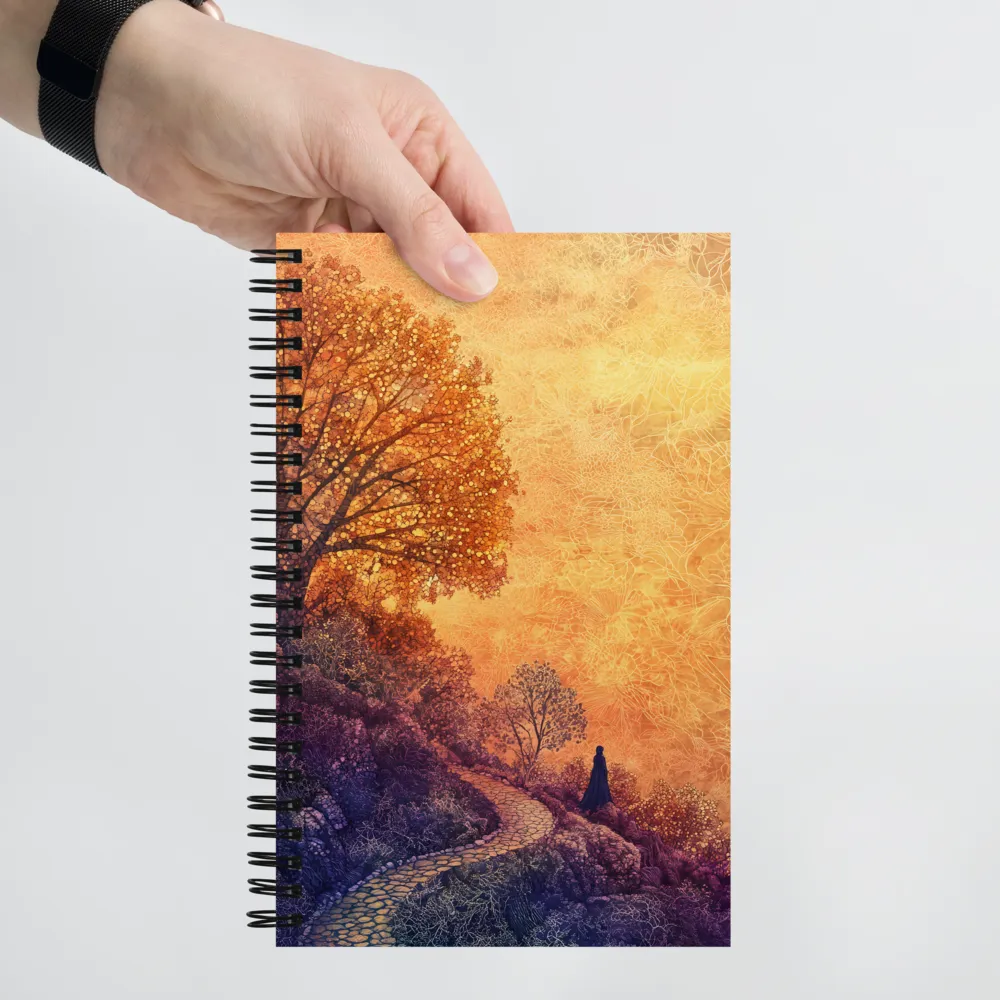 Whispers of Autumn | Spiral Notebook