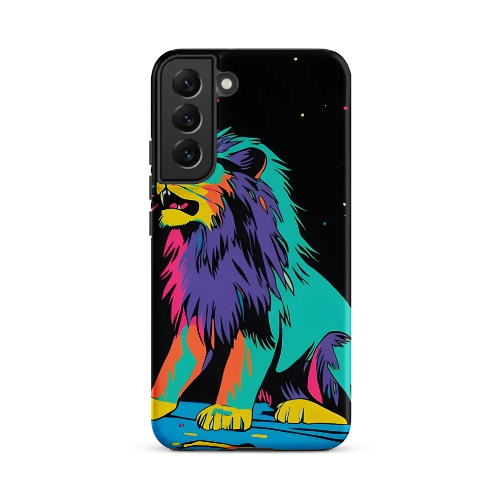 Roaring Colors: The Neon Lion