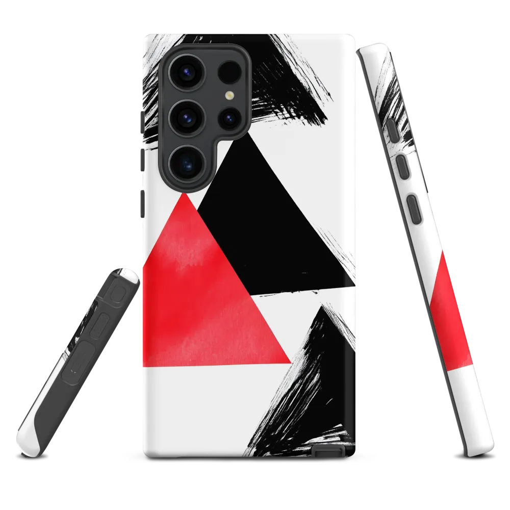 Triadic Study: Red and Black