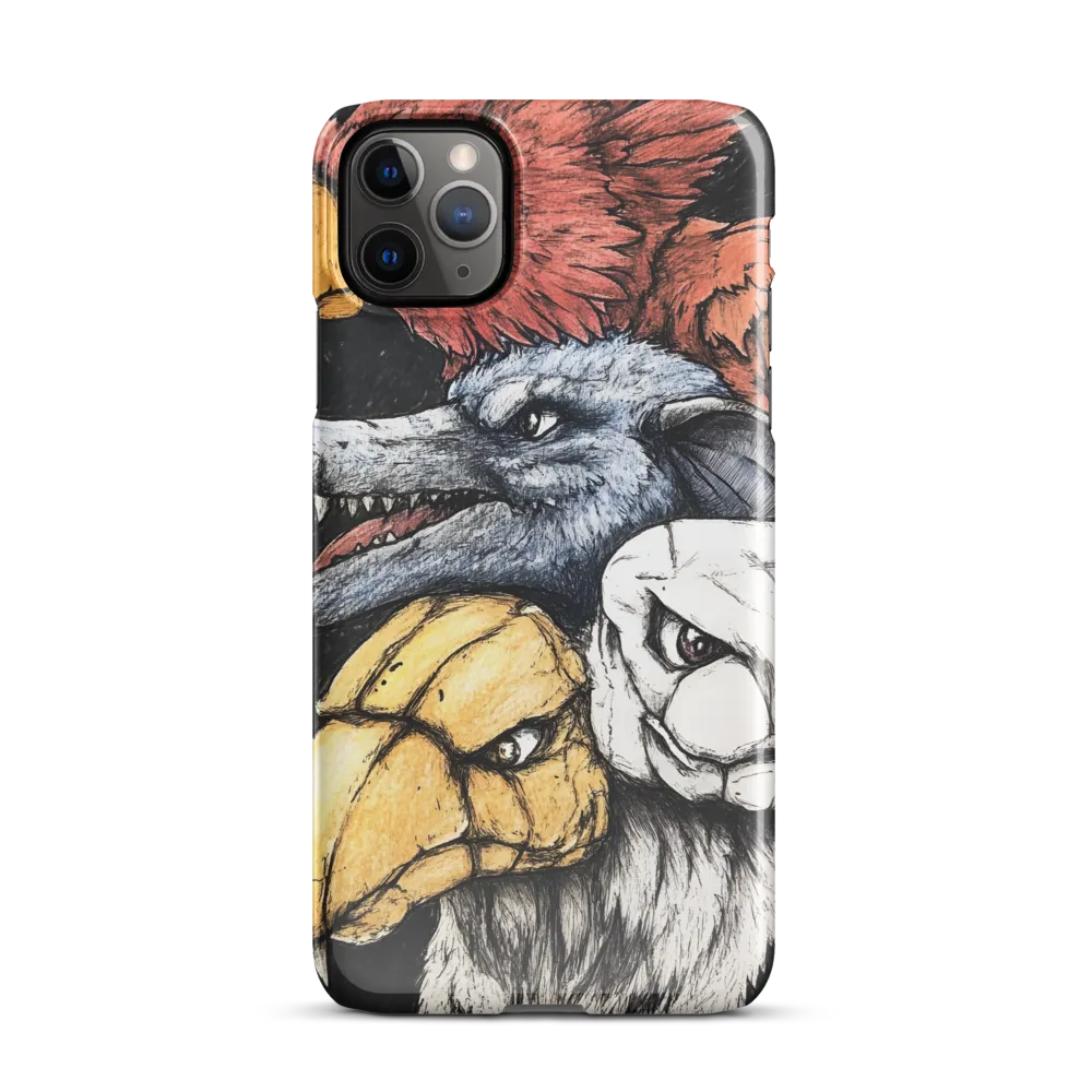 Mythical Beasts in Harmony | Phone Case |  11 Pro Max | Snap Case | Glossy