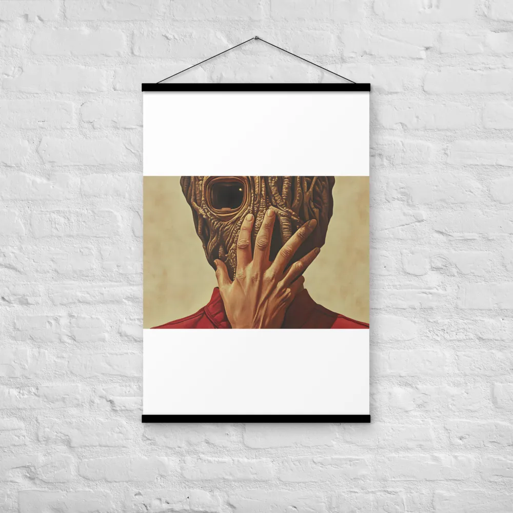 The Mask of Roots | Poster With Black Wood Hanger | 24″×36″