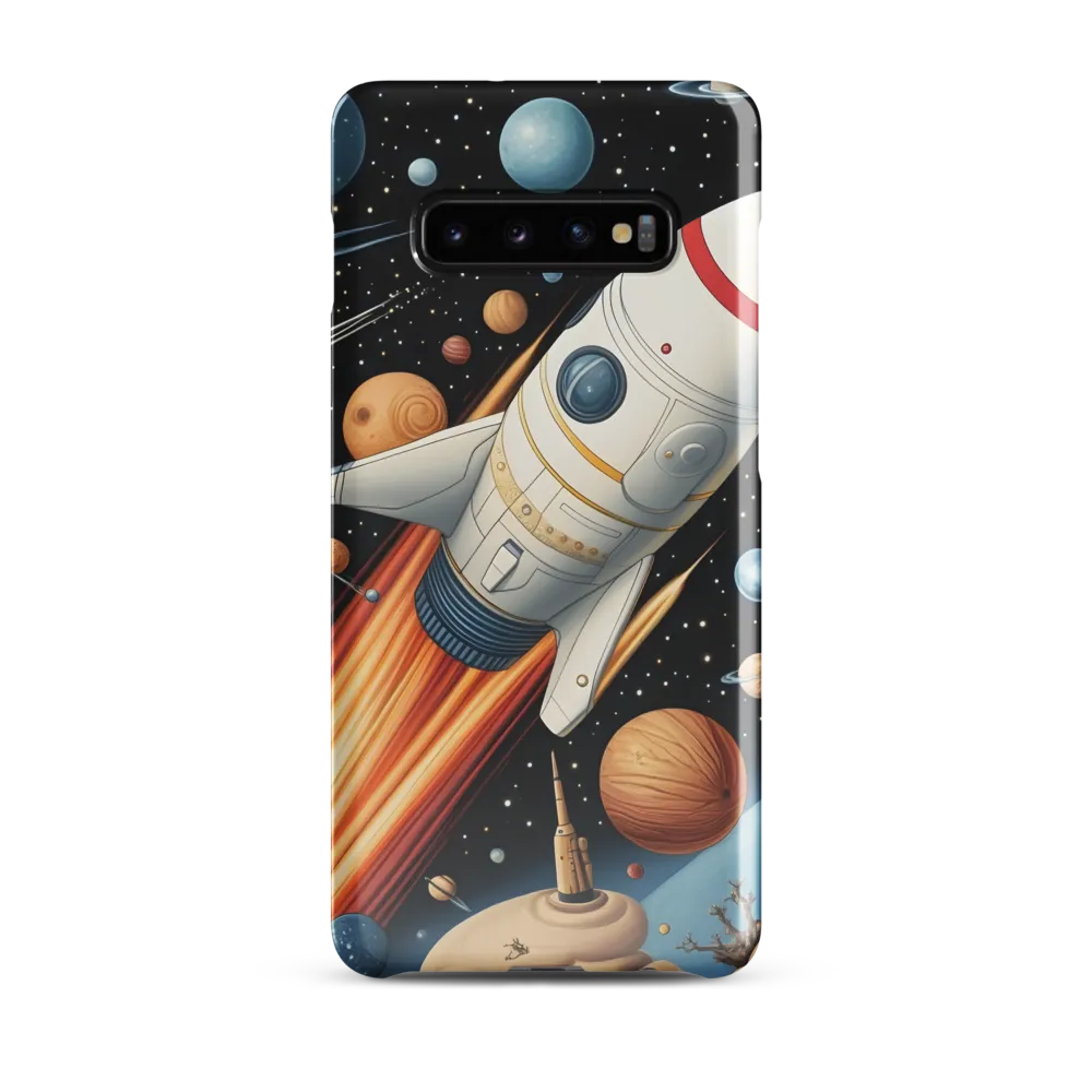 Journey Through the Cosmos | Phone Case |  S10 Plus | Snap Case | Glossy