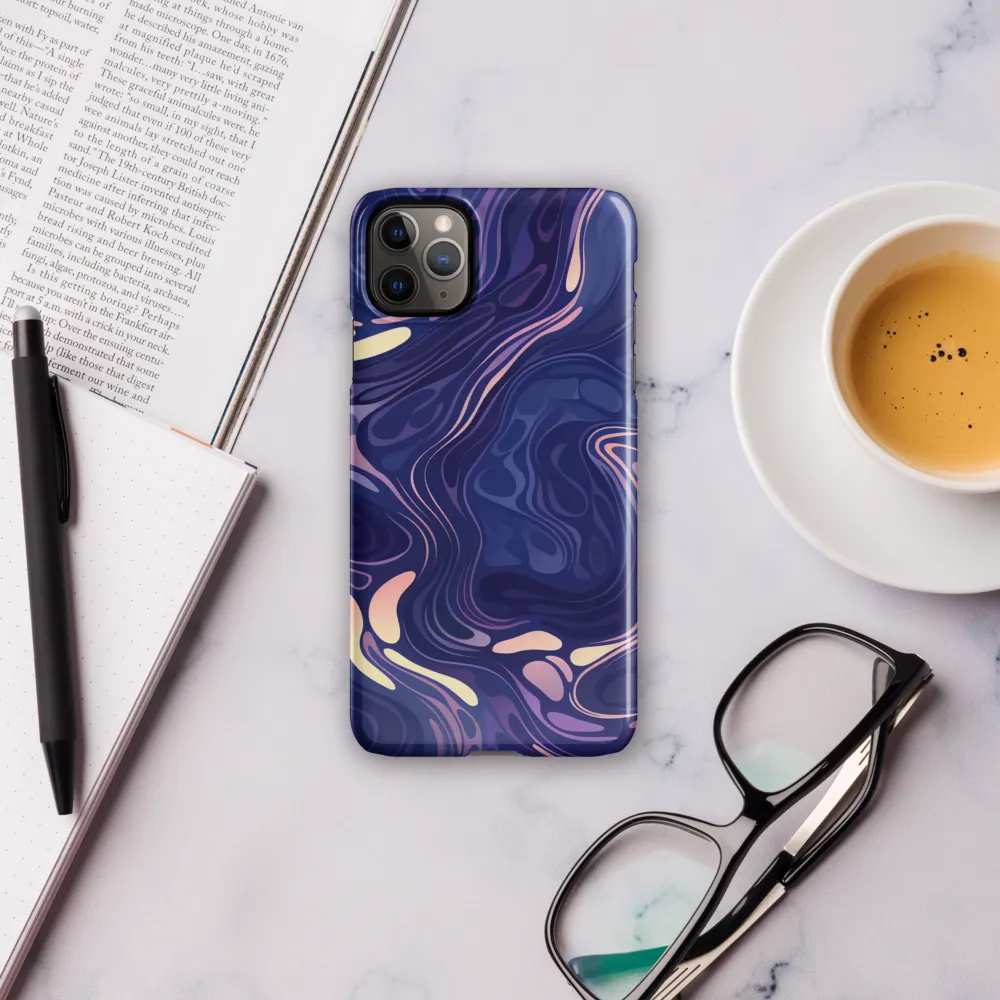 Serene Waves of Color | Phone Case |  11 Pro Max | Snap Case | Glossy