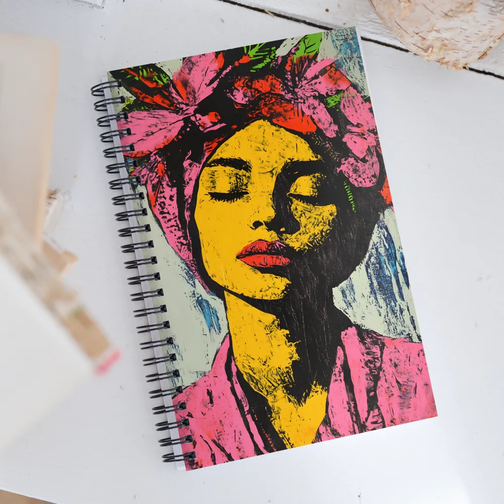 Serene Vibes of Pop Art | Spiral Notebook