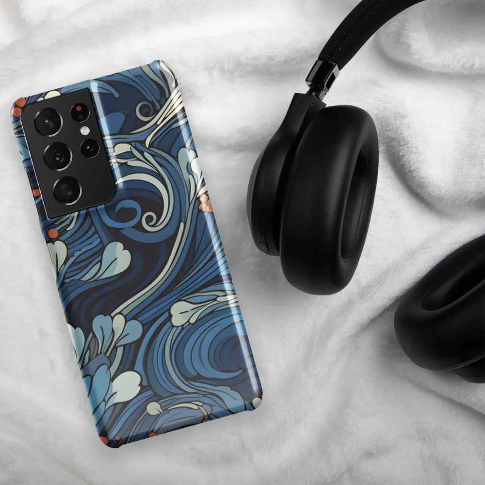 Nature's Elegance: An Oceanic Tapestry | Phone Case |  S21 Ultra | Snap Case | Glossy