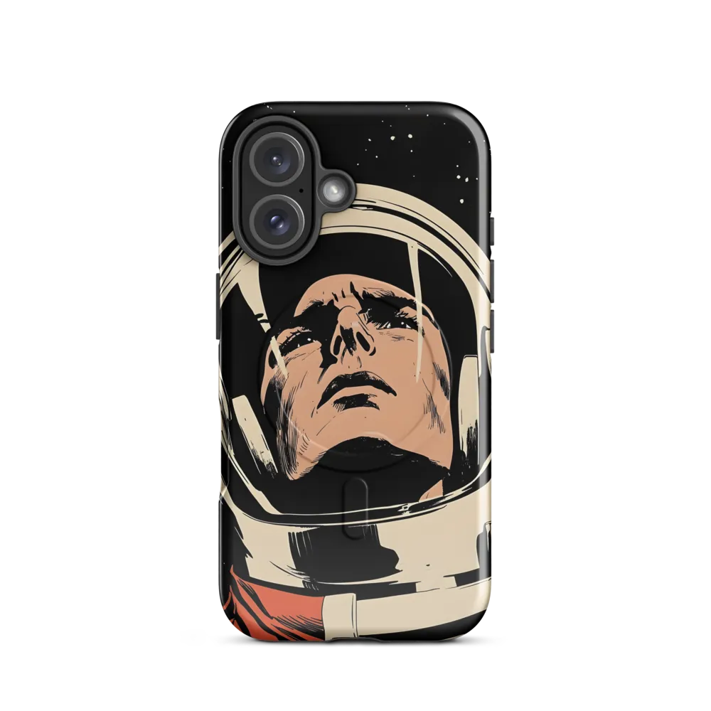 Gaze of the Astronaut | Phone Case |  16 | MagSafe® Tough Case | Glossy