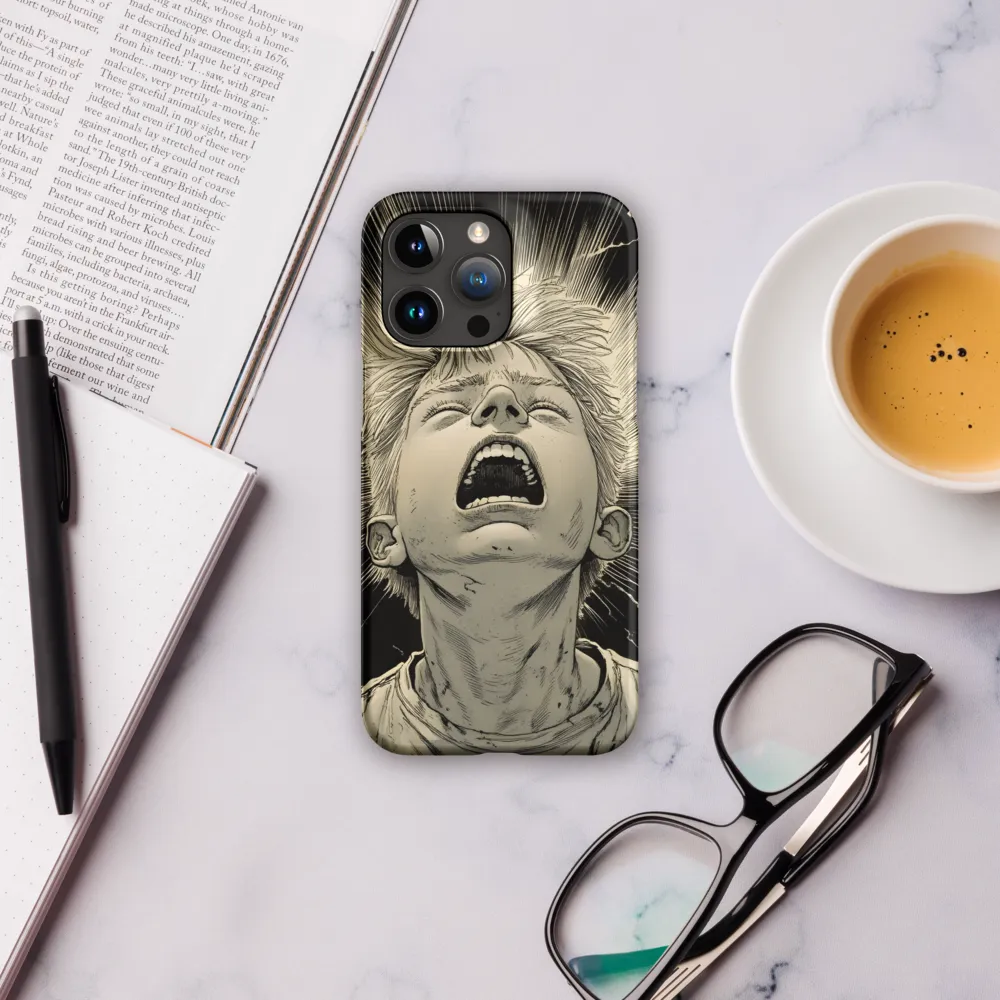 Echoes of Anguish | Phone Case |  15 Pro Max | Snap Case | Matte