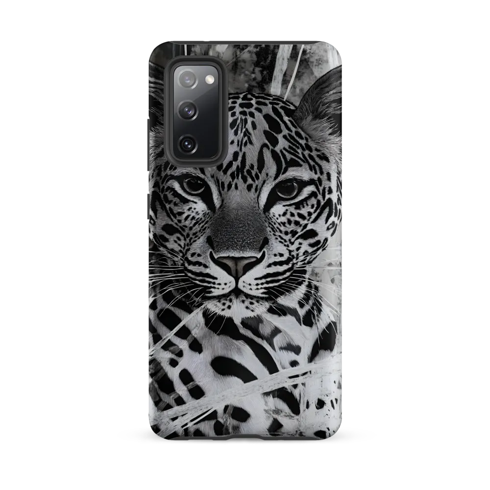 Majestic Gaze: The Leopard's Portrait | Phone Case |  S20 FE | Tough Case | Matte
