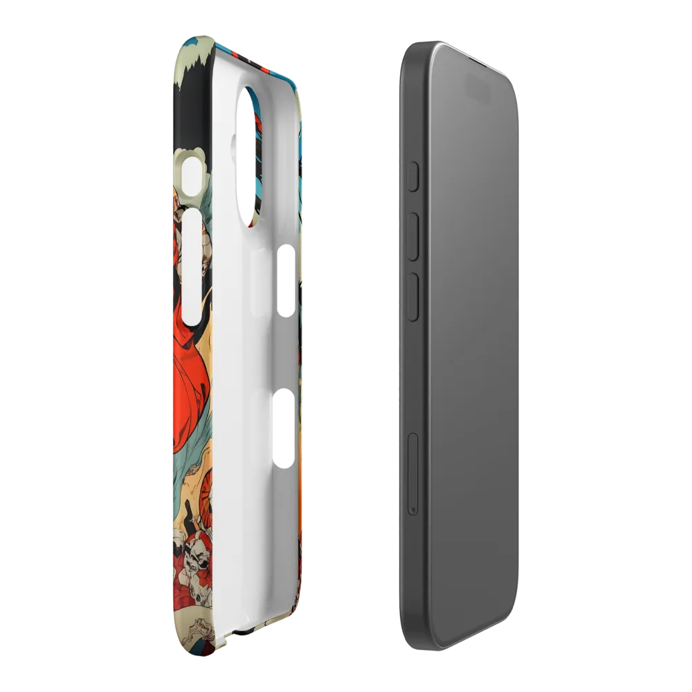 The Girl in Flames | Phone Case |  16 | Snap Case | Matte