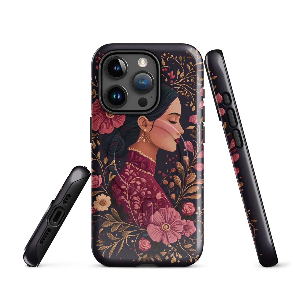 Portrait of Serenity | Phone Case |  15 Pro | MagSafe® Tough Case | Glossy