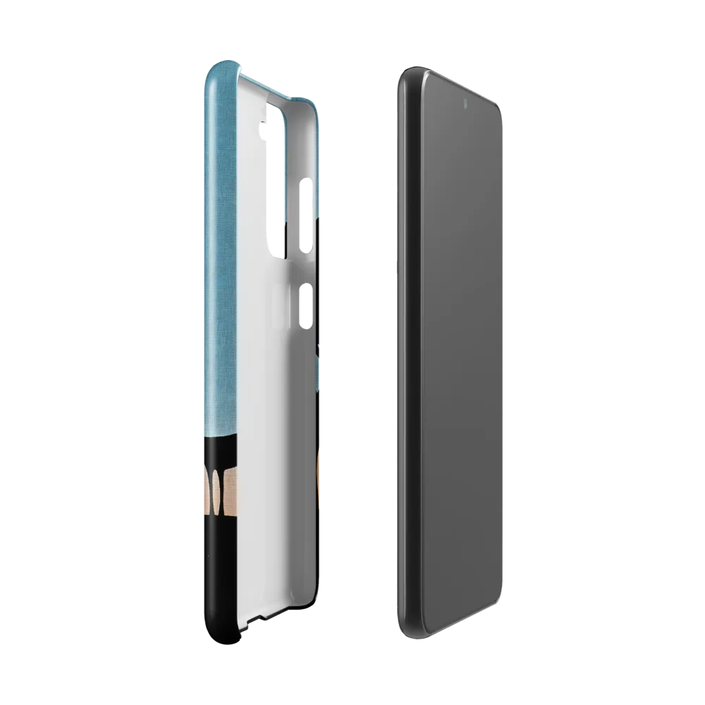 Curiosity in the Silhouette | Phone Case |  S21 | Snap Case | Glossy