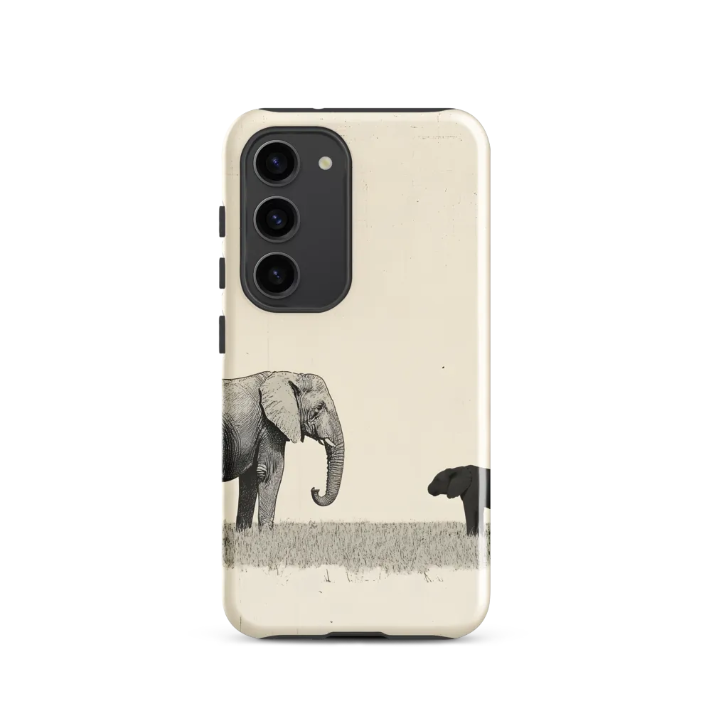 Contrasting Companions | Phone Case |  S23 | Tough Case | Glossy