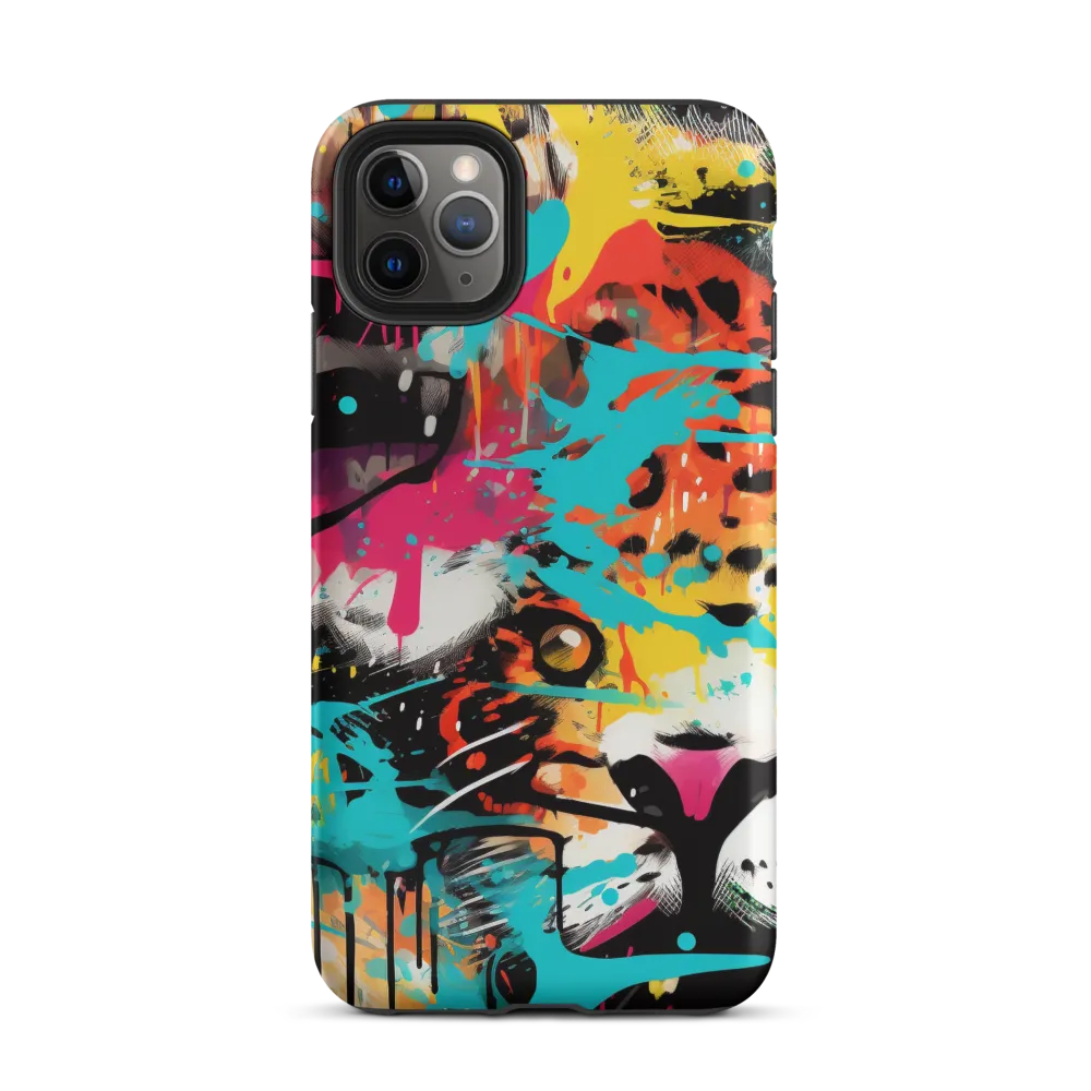 Fierce Fusion: Tiger and Lion in Graffiti