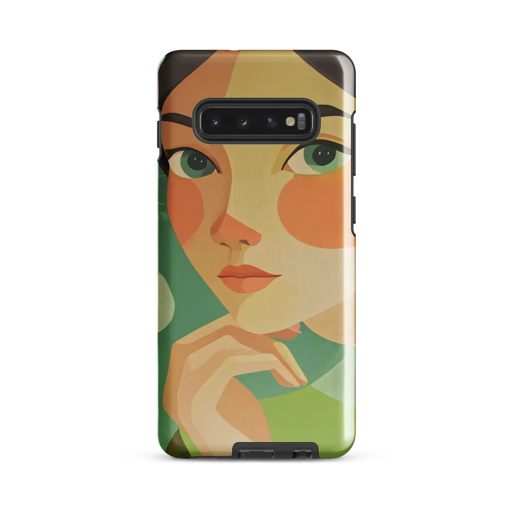 Contemplative Beauty | Phone Case |  S10 Plus | Tough Case | Glossy