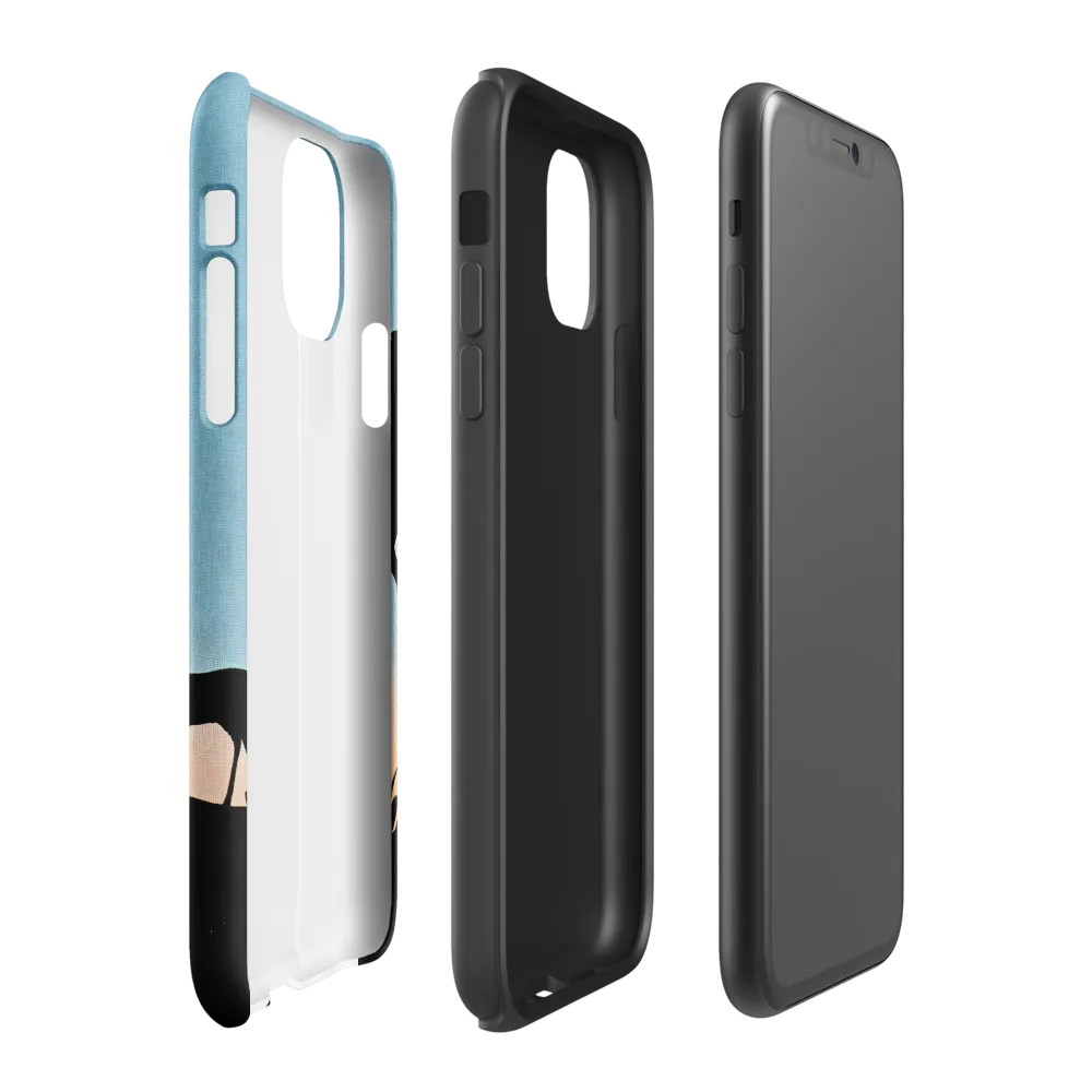 Curiosity in the Silhouette | Phone Case |  11 | Tough Case | Matte