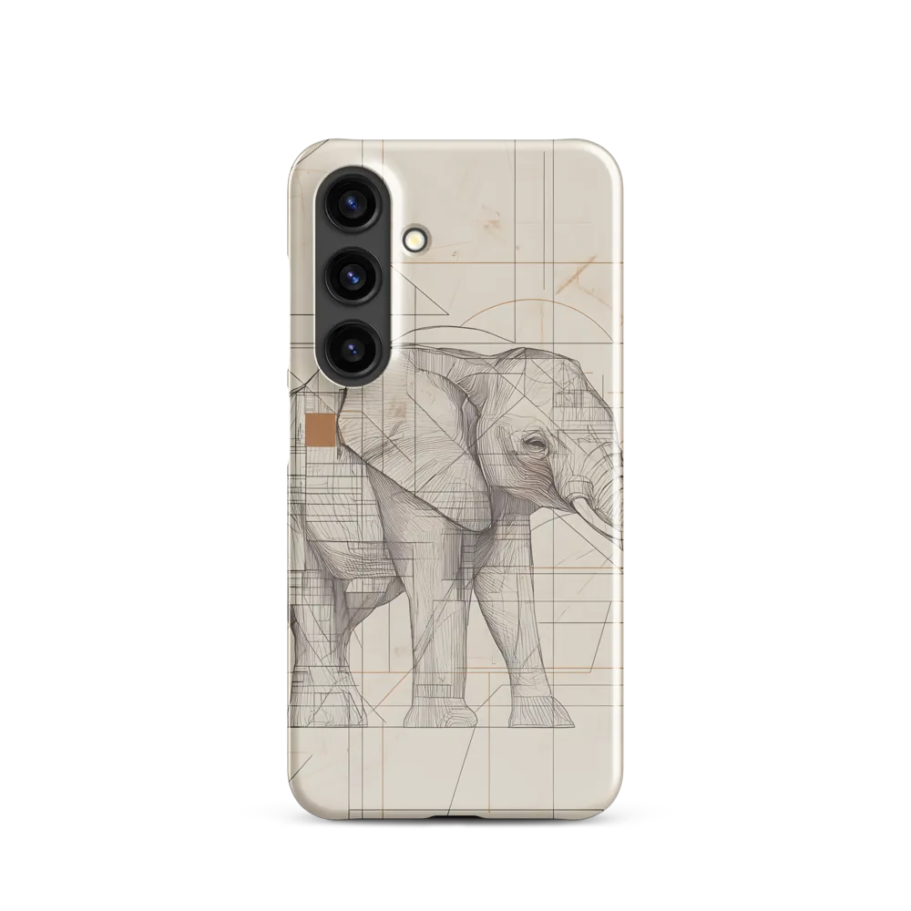 Geometric Elegance: The Steel Elephant