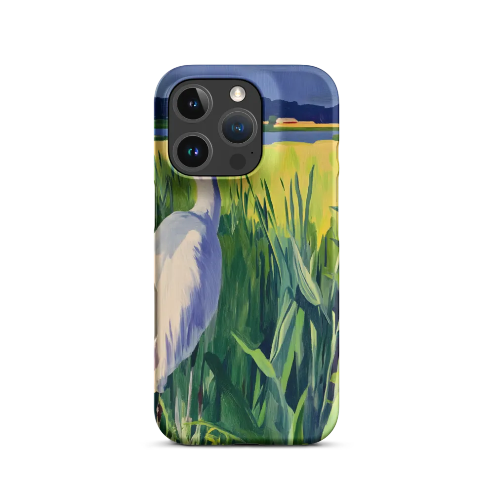 Graceful Presence: The Heron in the Meadow
