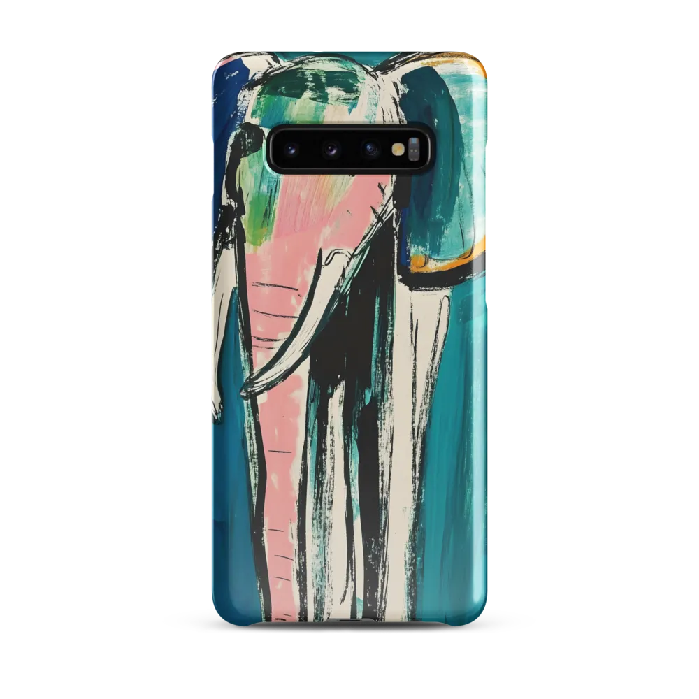 Whimsical Majesty: The Elephant in Color | Phone Case |  S10 Plus | Snap Case | Glossy