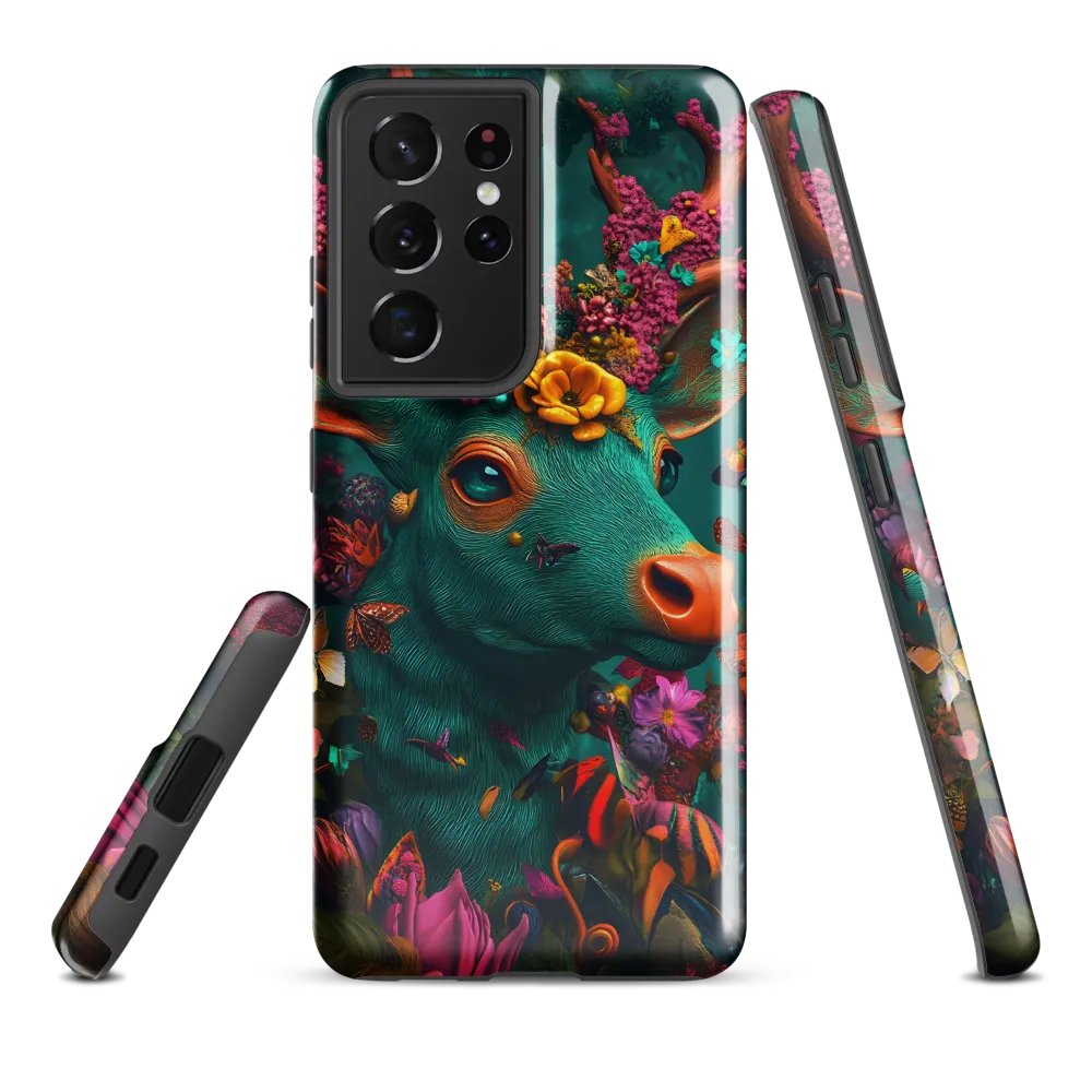 Whimsical Blossoms of the Enchanted Forest | Phone Case |  S21 Ultra | Tough Case | Glossy