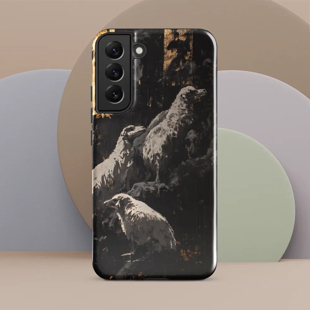The Enigmatic Gathering | Phone Case |  S22 Plus | Tough Case | Glossy