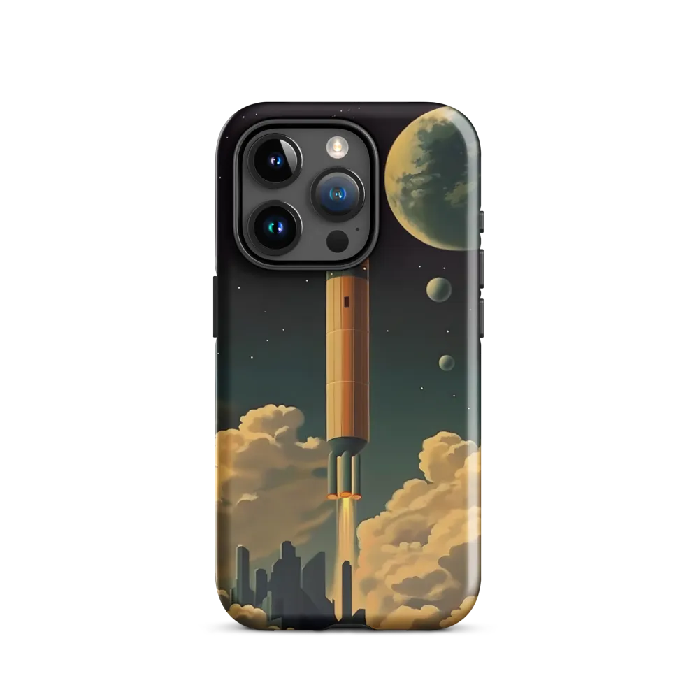 Journey Through the Cosmic Frontier | Phone Case |  15 Pro | Tough Case | Glossy