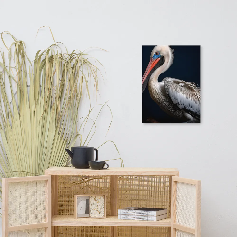 Majestic Pelican Portrait