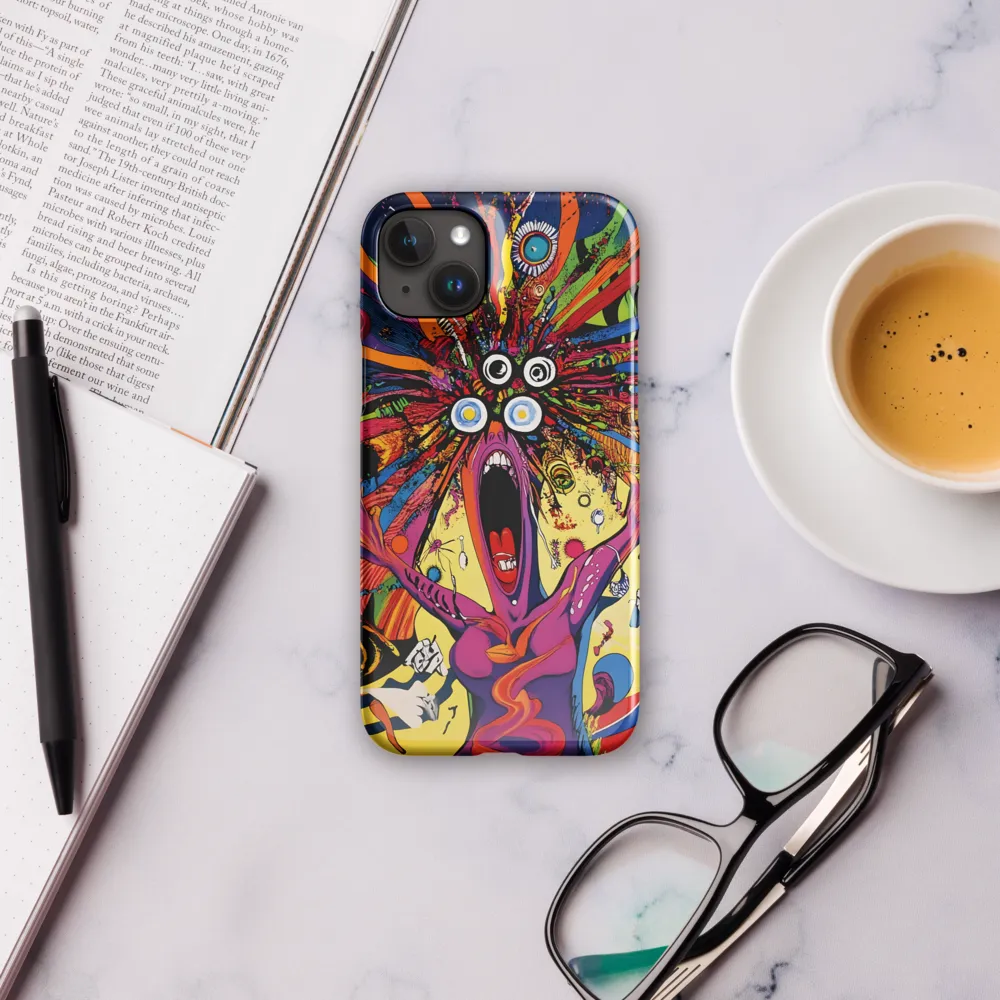 Chaos of Emotion | Phone Case |  15 Plus | Snap Case | Glossy