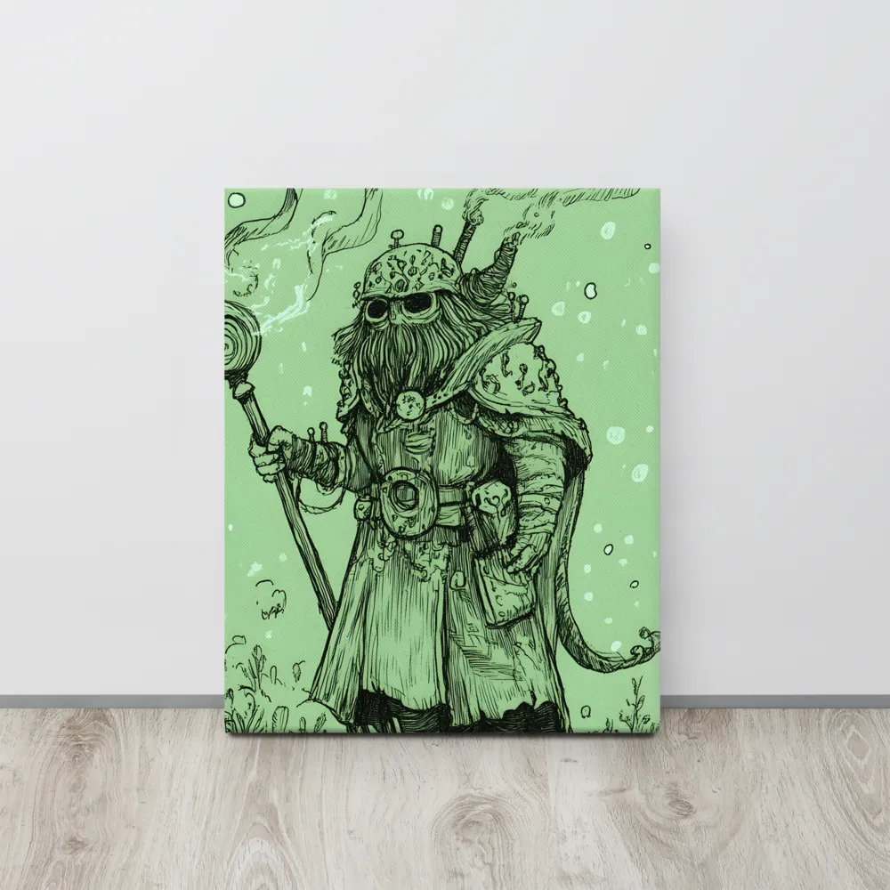 The Enigmatic Wizard | Canvas | 16″×20″
