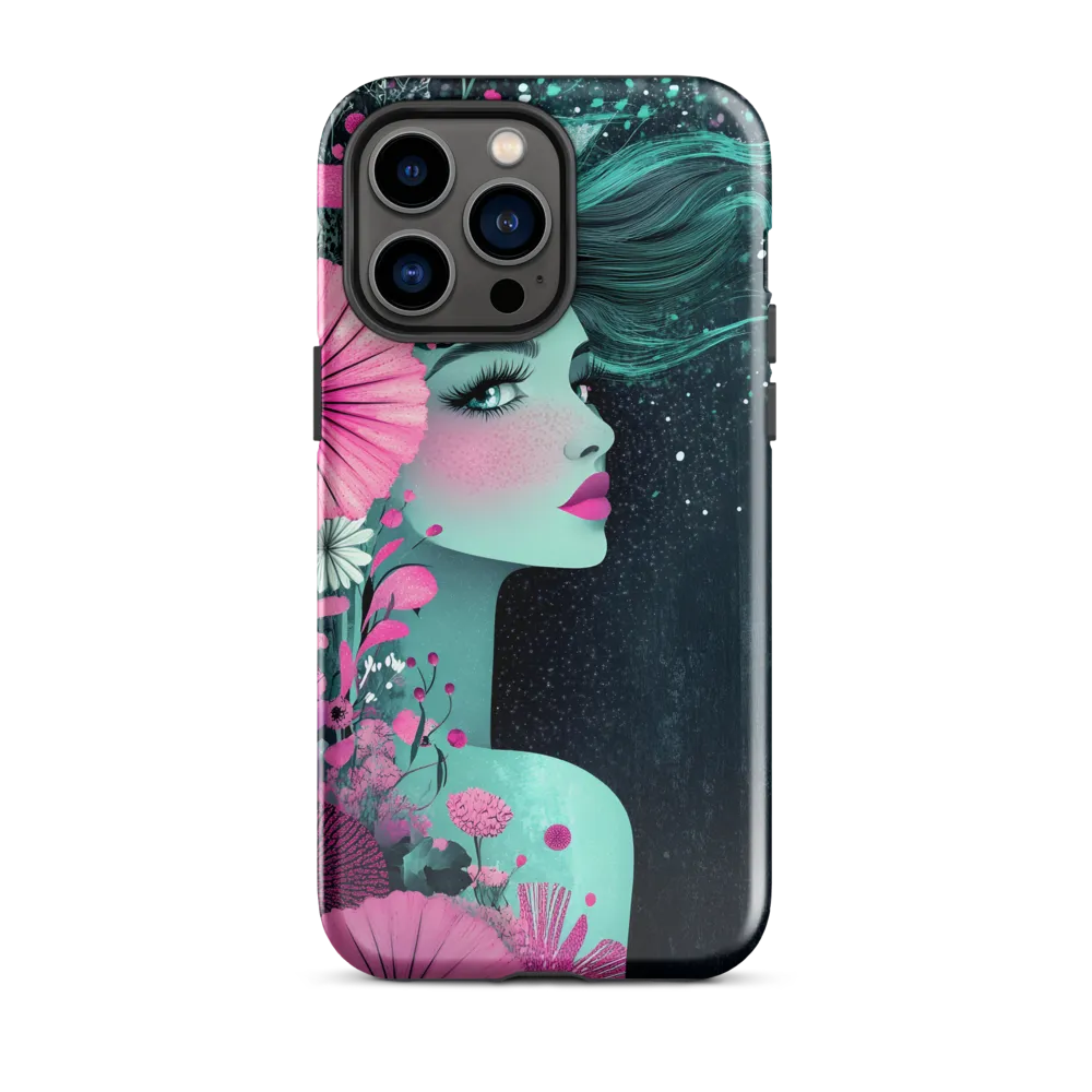 Floral Harmony: Portrait of Serenity