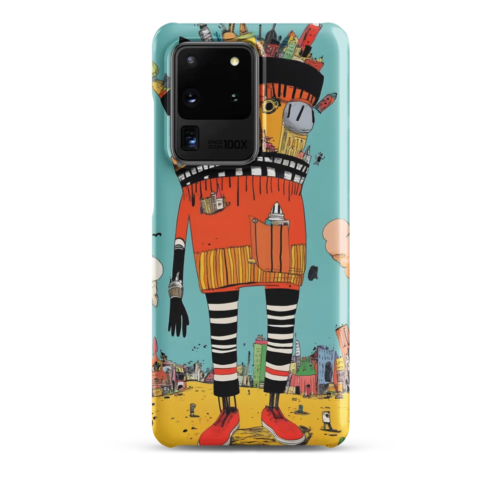 Urban Fantasia: A Whimsical Encounter | Phone Case |  S20 Ultra | Snap Case | Matte