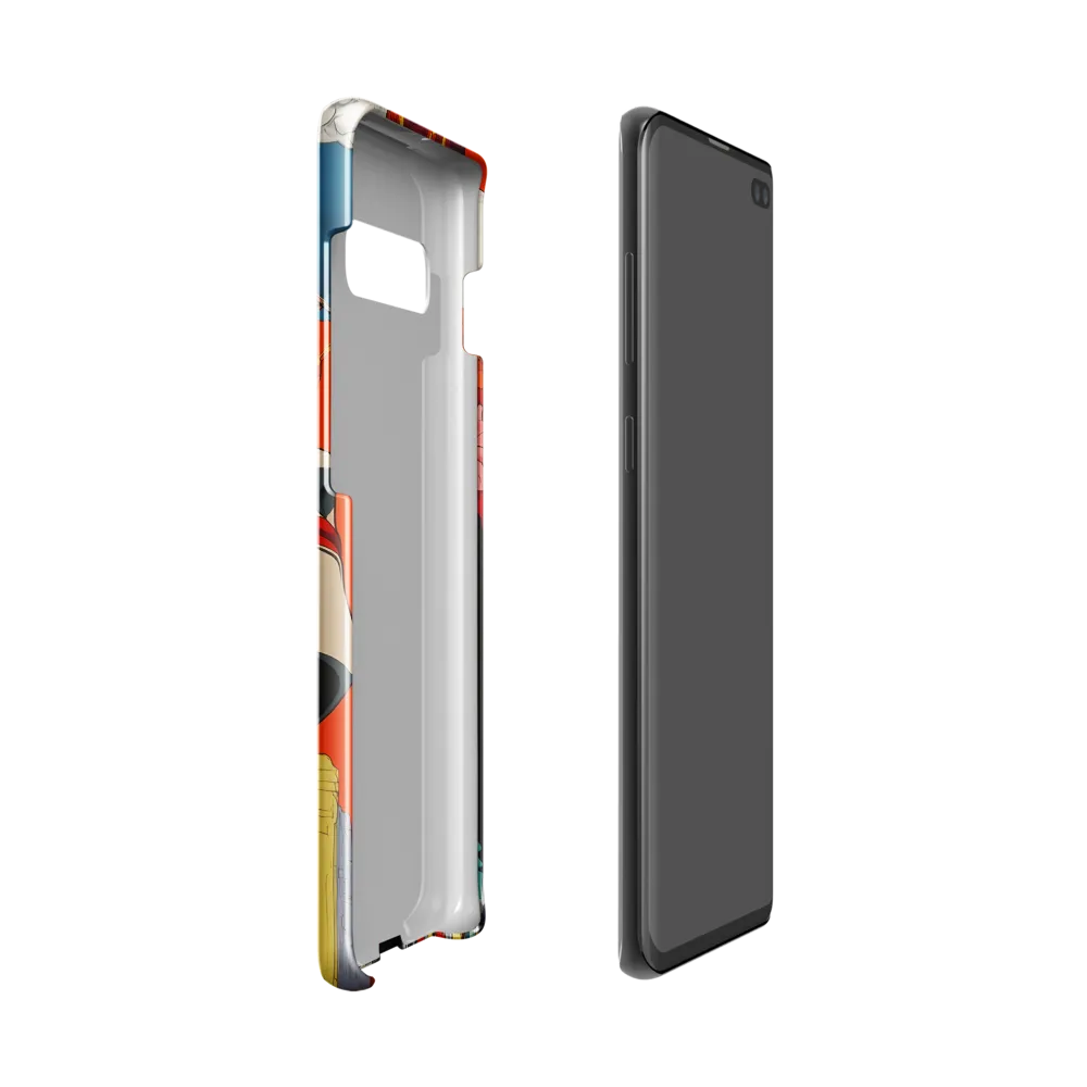 Eruption of Power | Phone Case |  S10 | Snap Case | Glossy