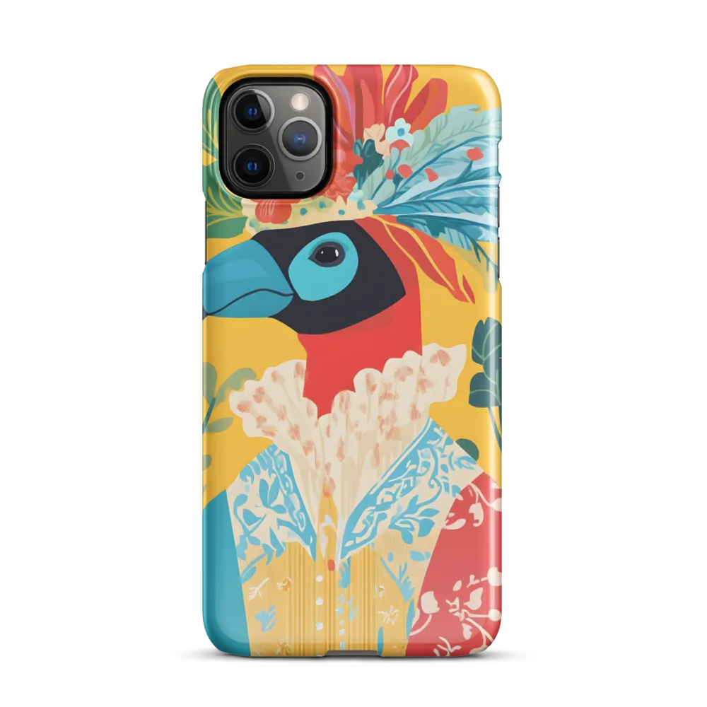 The Regal Parrot: A Celebration of Color | Phone Case |  11 Pro Max | Snap Case | Glossy