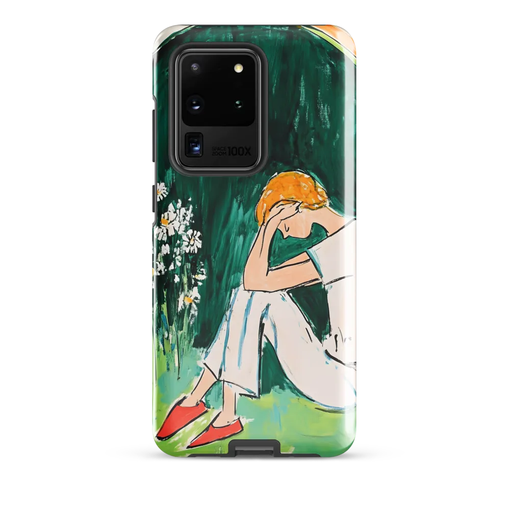 Silent Sorrow | Phone Case |  S20 Ultra | Tough Case | Glossy