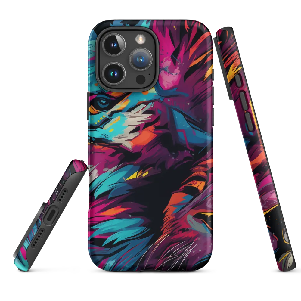 Vivid Majesty: The Modern Lion