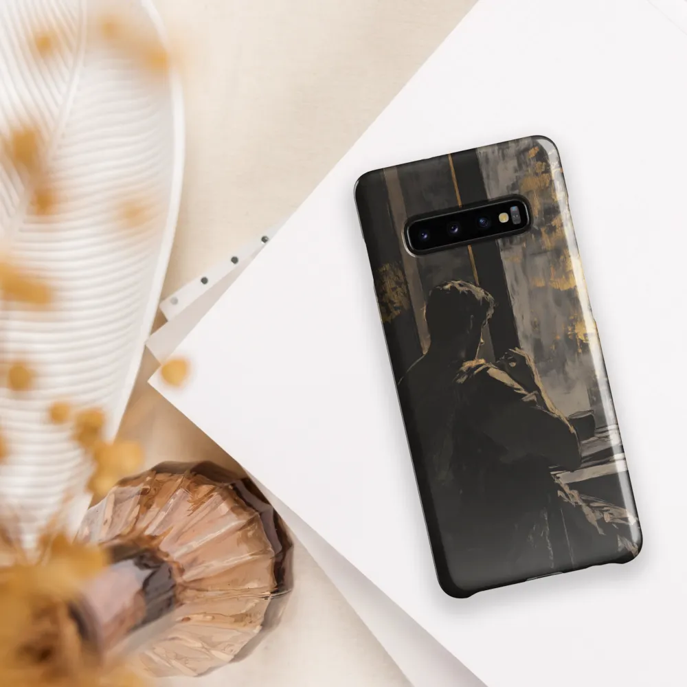 Reflections in Gold | Phone Case |  S10 Plus | Snap Case | Glossy