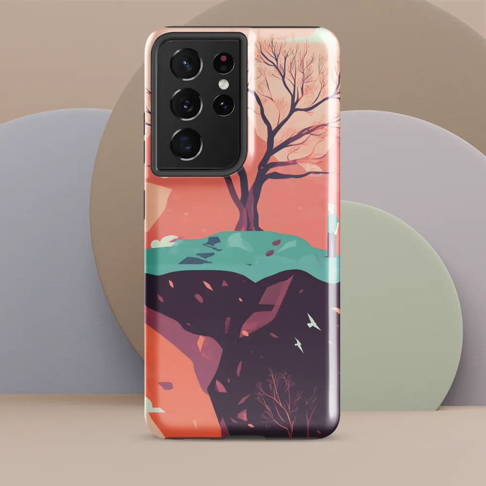 Contemplating Solitude | Phone Case |  S21 Ultra | Tough Case | Glossy