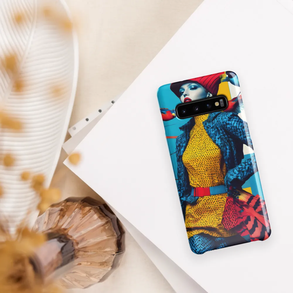 Vibrant Fusion of Nature and Fashion