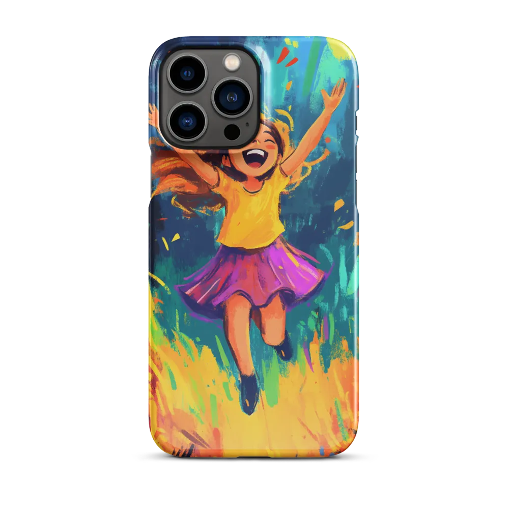 Joyful Escape into Nature | Phone Case |  13 Pro Max | Snap Case | Glossy