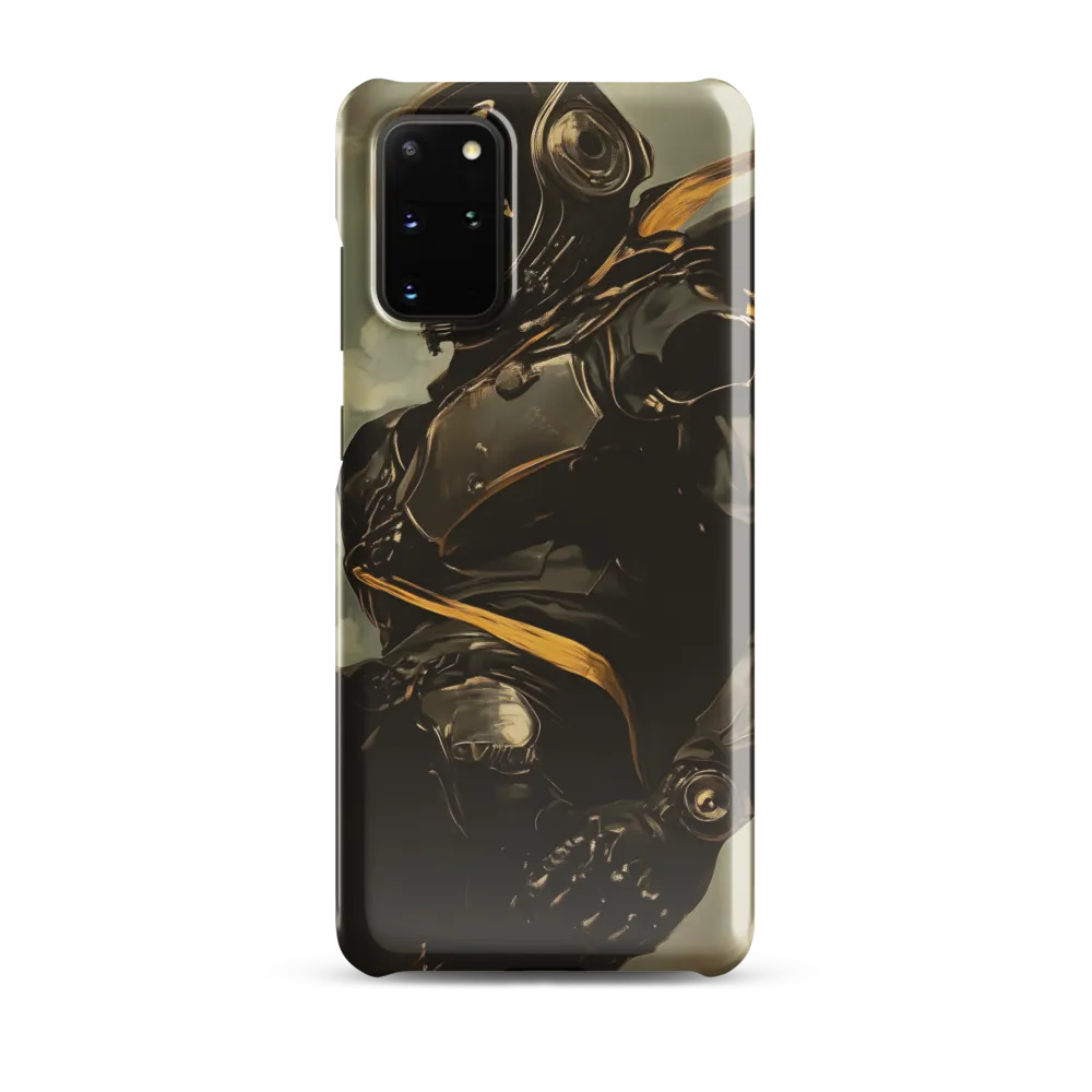Ethereal Explorer: The Enigmatic Astronaut | Phone Case |  S20 Plus | Snap Case | Glossy
