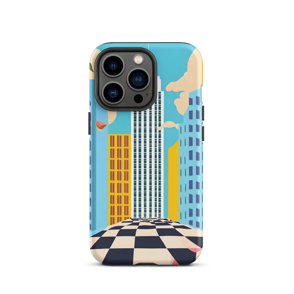 Vibrant Urban Dreamscape | Phone Case |  13 Pro | Tough Case | Matte