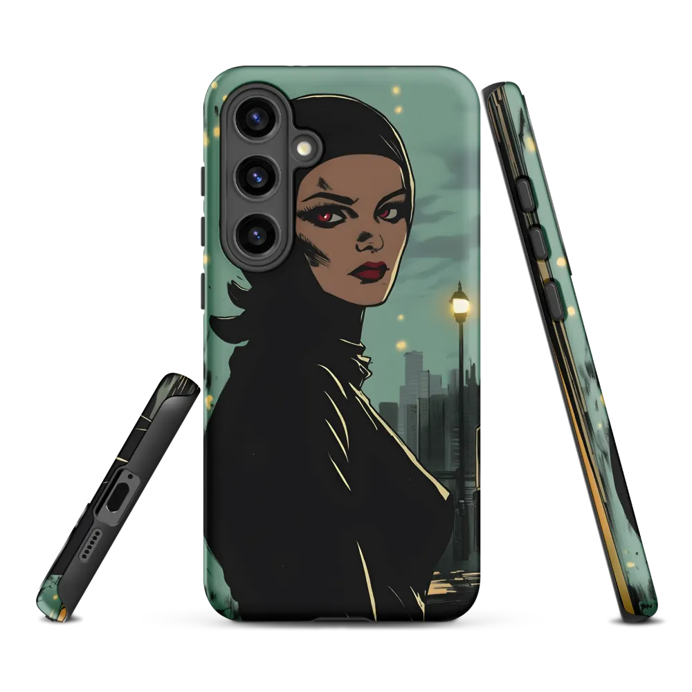 Shadows of Intrigue | Phone Case |  S24 Plus | Tough Case | Matte