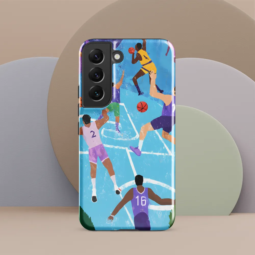 The Pulse of the Game | Phone Case |  S22 | Tough Case | Glossy