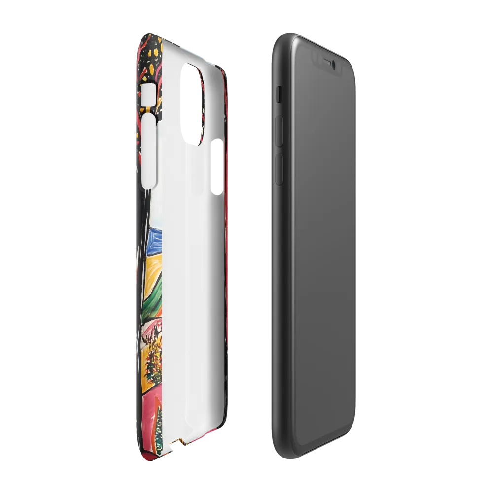 Vibrant Nature's Embrace | Phone Case |  11 | Snap Case | Glossy