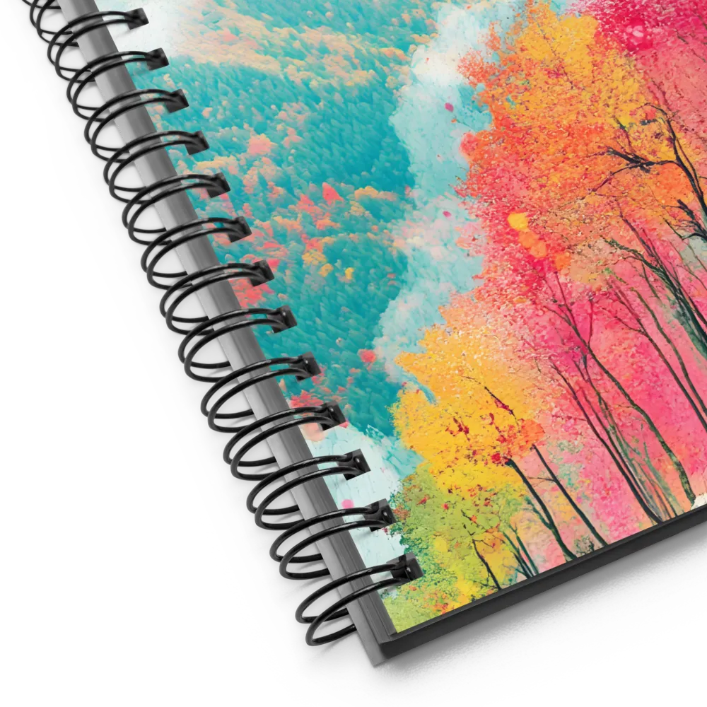 Autumn's Embrace | Spiral Notebook