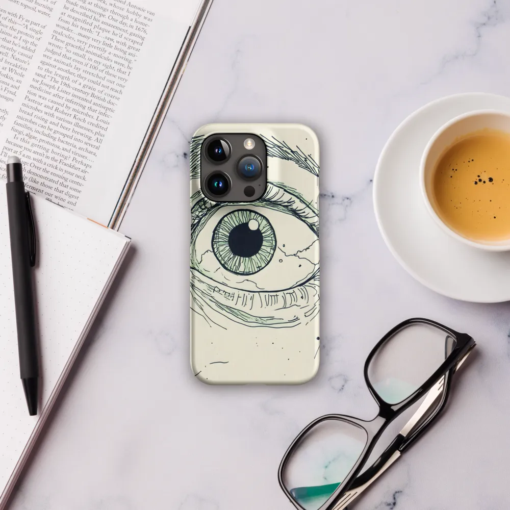 Observant Gaze | Phone Case |  15 Pro | Snap Case | Matte