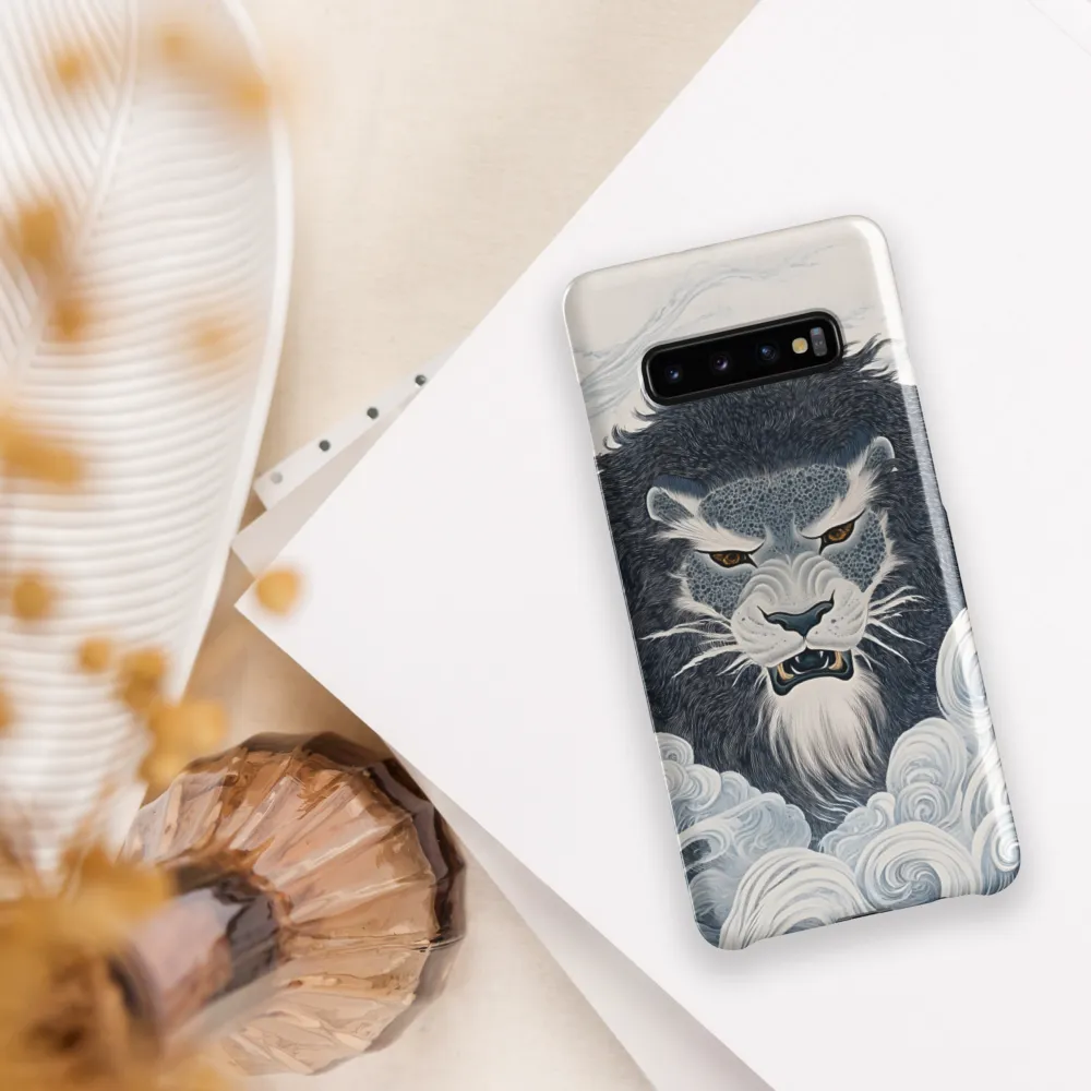 Fierce Majesty in the Storm | Phone Case |  S10 Plus | Snap Case | Glossy