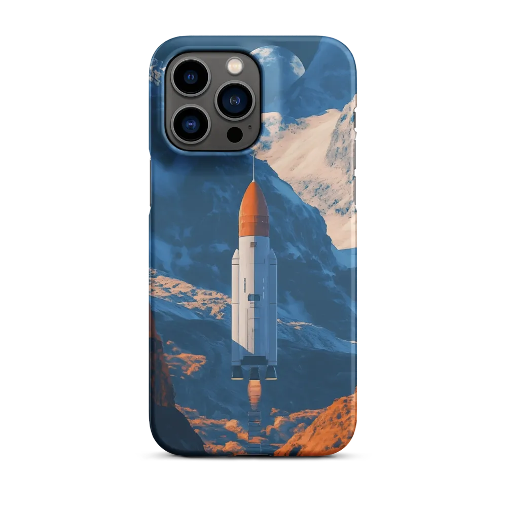 Journey Beyond the Mountains | Phone Case |  14 Pro Max | Snap Case | Matte