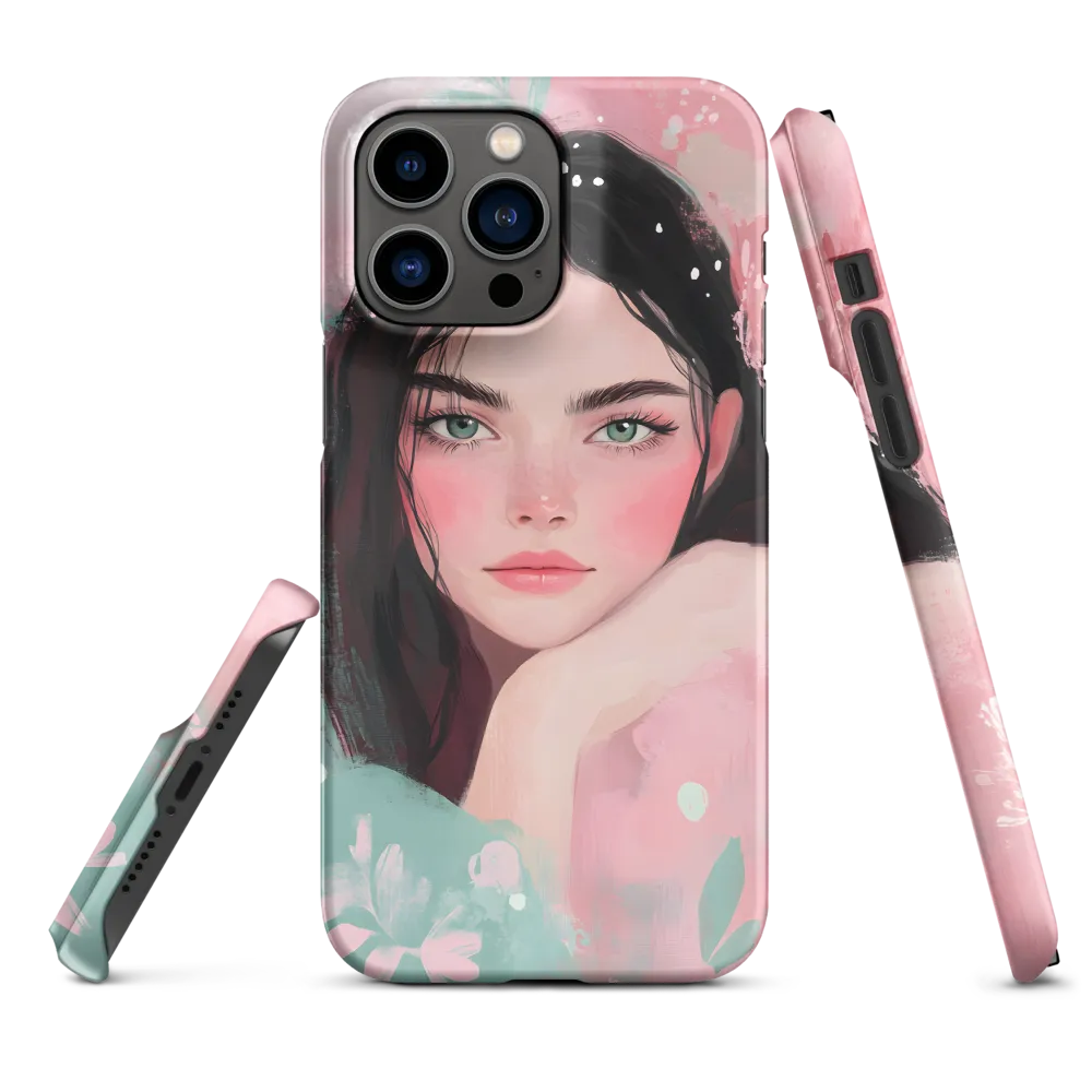 Mint & Rose — Portrait in Pastel Washes