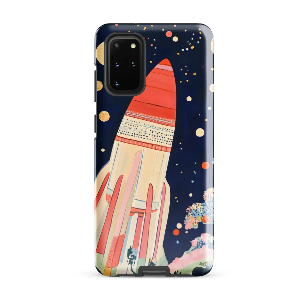 Cosmic Dreams: The Rocket's Journey
